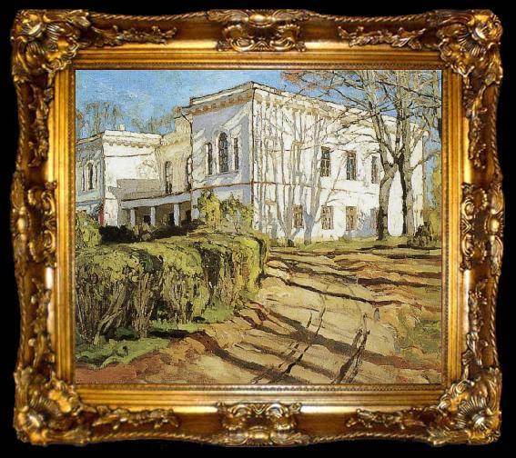 framed  Stanislav Zhukovsky The White House, ta009-2